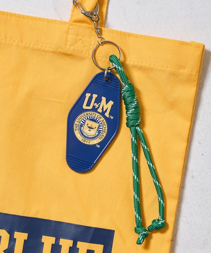 學院標誌鑰匙掛飾托特包/A4尺寸托特包