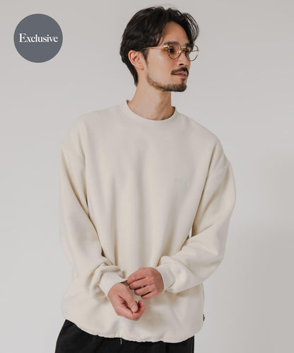 『聯名』THOUSAND MILE×URBAN RESEARCH 針織抓絨圓領套頭衫