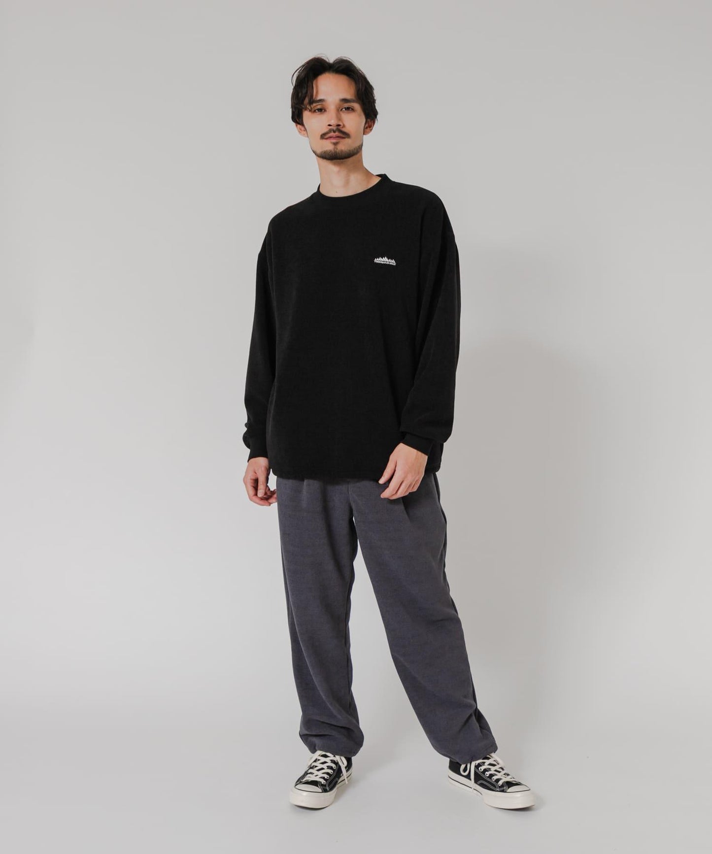 『聯名』THOUSAND MILE×URBAN RESEARCH 針織抓絨圓領套頭衫