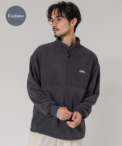 THOUSAND MILE×URBAN RESEARCH 針織抓絨半拉鍊套頭衫