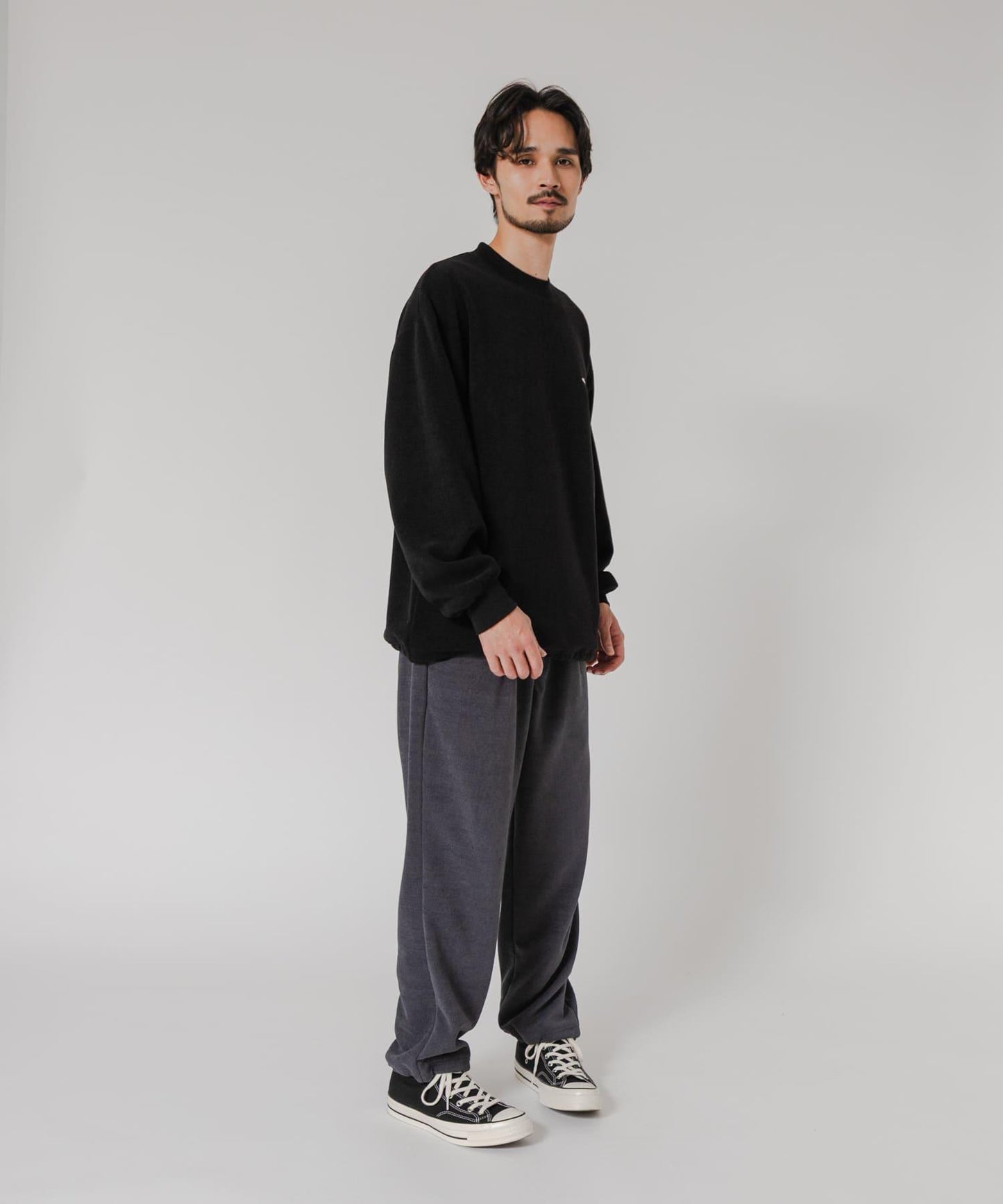 『聯名』THOUSAND MILE×URBAN RESEARCH 針織抓絨圓領套頭衫