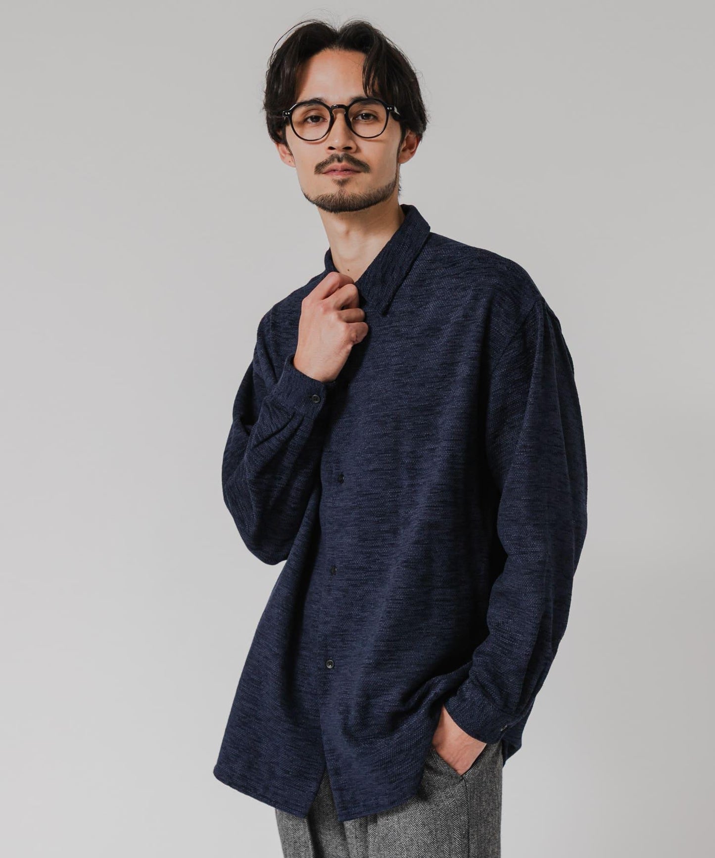 燈芯絨經典襯衫