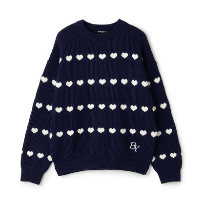 愛心邊飾針織衫
