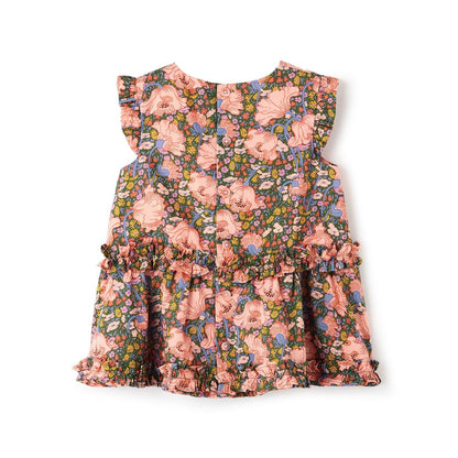 克萊門蒂娜雛菊圖案長款上衣