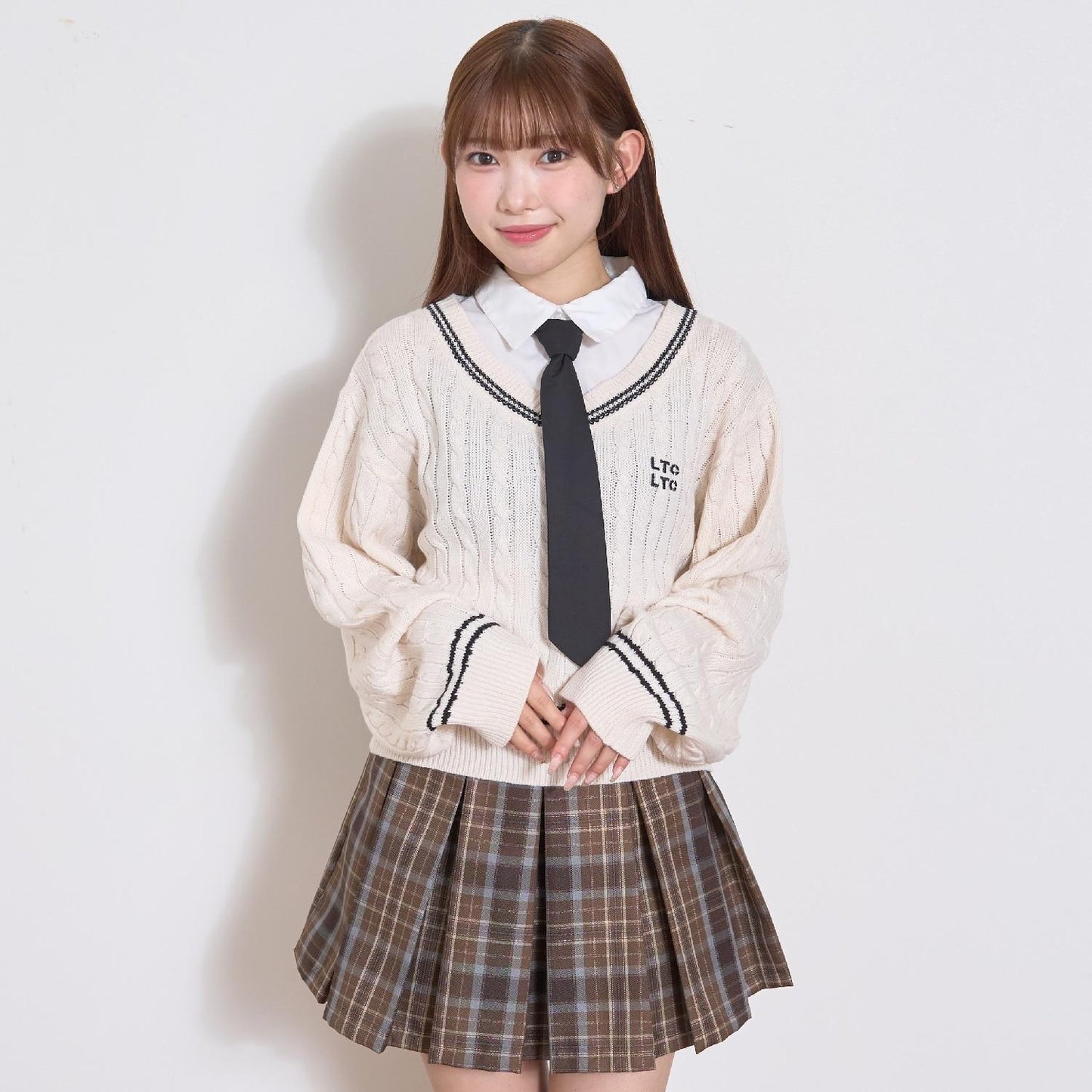 帶領層疊針織衫