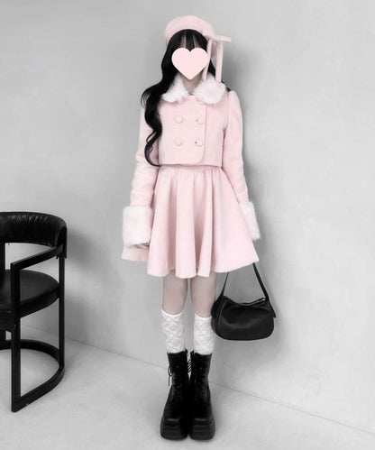 miko 蝴蝶結貝雷帽