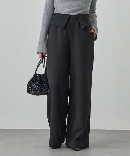 2WAY腰部設計褲子