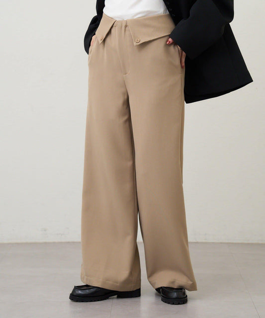 2WAY腰部設計褲子