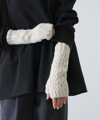 秘魯阿蘭長款手套
