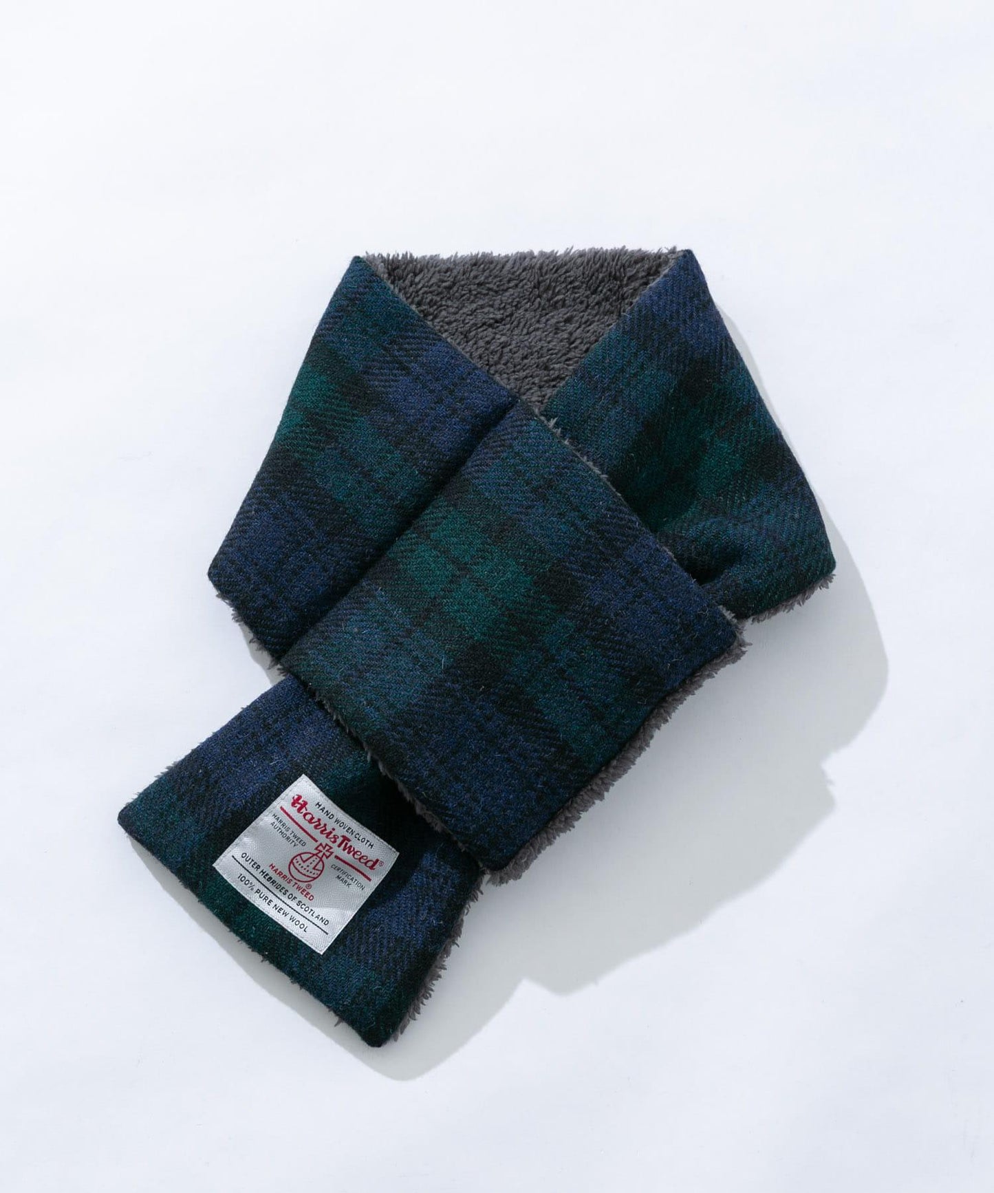 HARRIS TWEED加棉圍巾