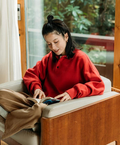 Relax Fit 寬鬆版型 針織POLO衫