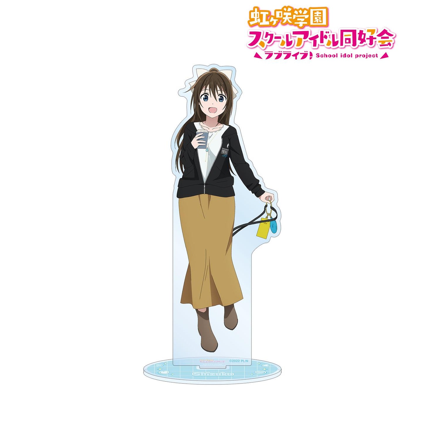 LoveLive!虹咲學園學園偶像同好會_新繪插畫 櫻坂雫 情侶裝ver. 大號亞克力立牌