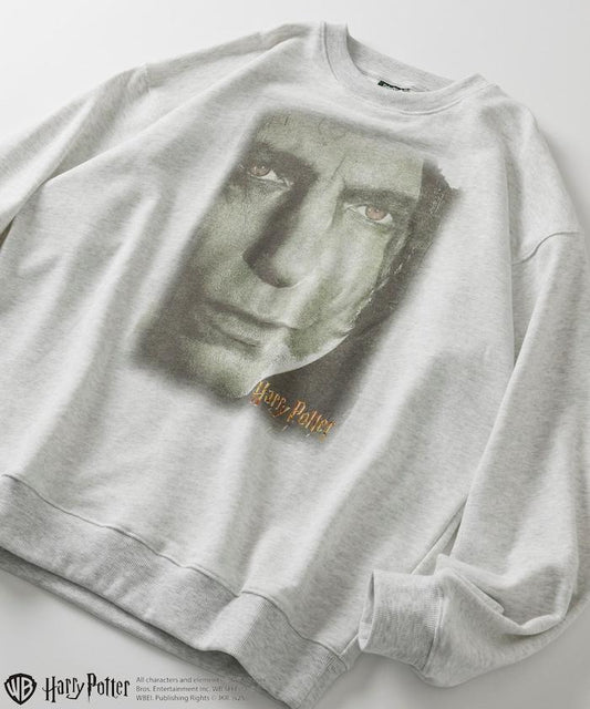 Harry Potter/《哈利·波特》 斯內普正面印花圓領衛衣