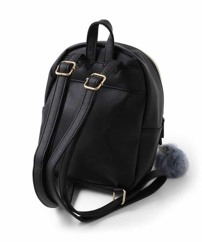 愛心鎖迷你雙肩包