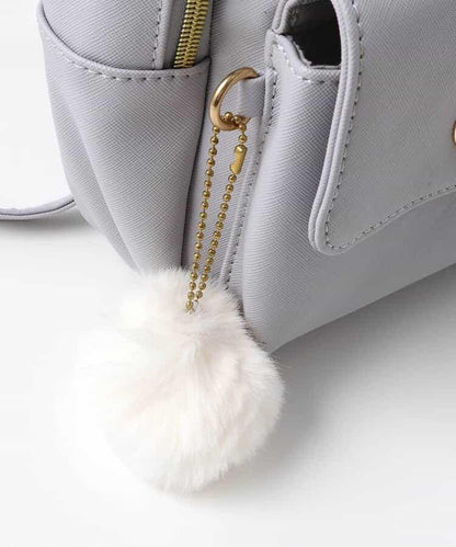 愛心鎖迷你雙肩包