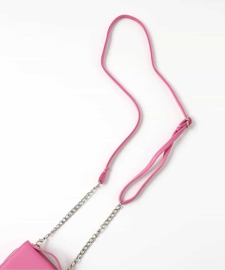 愛心鎖單肩錢包