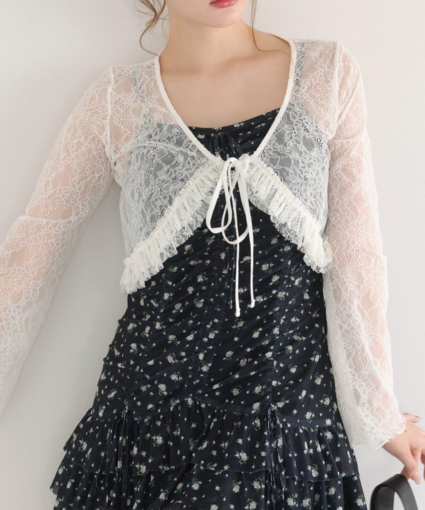 【one after another】蕾絲開衫