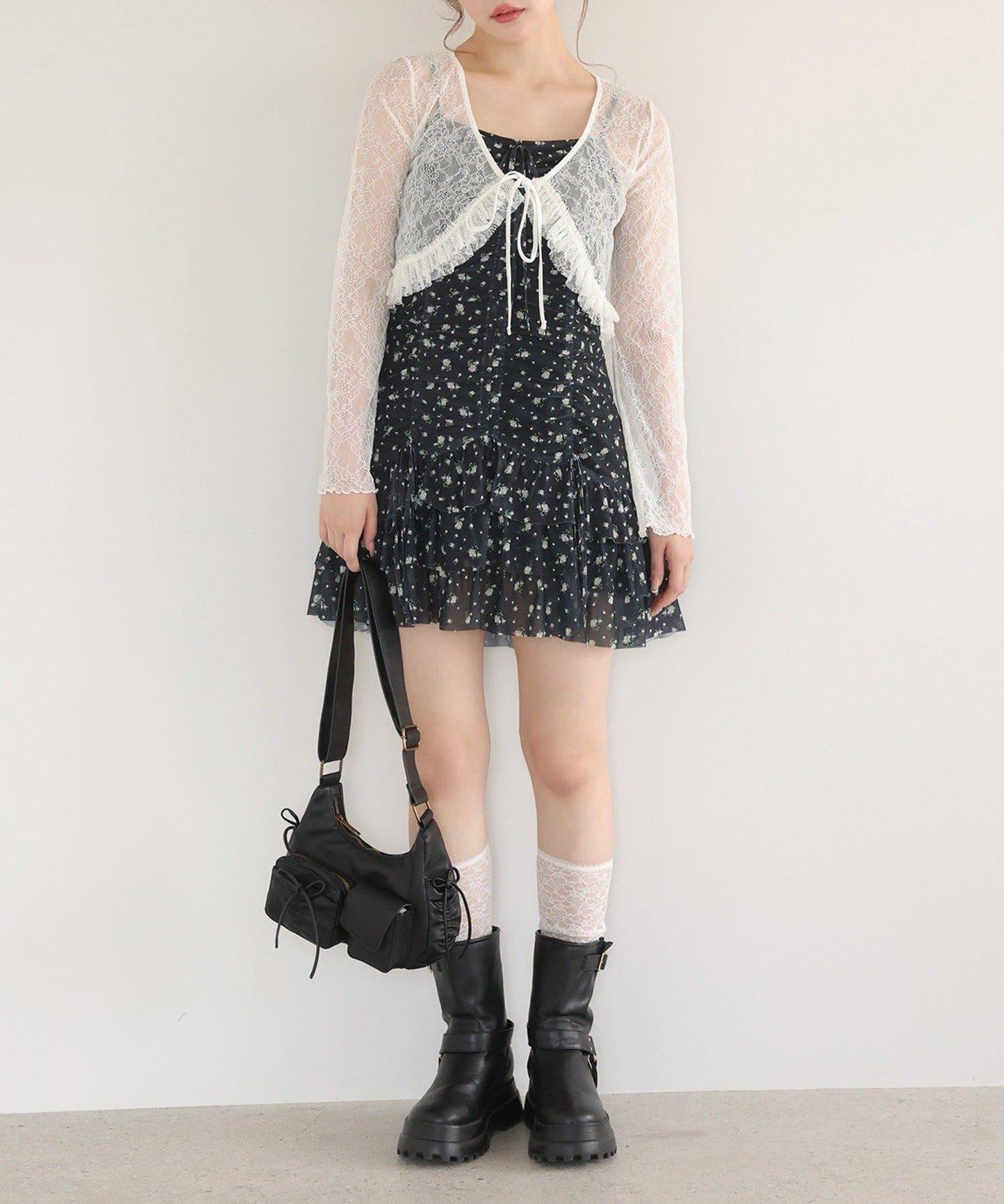 【one after another】蕾絲開衫