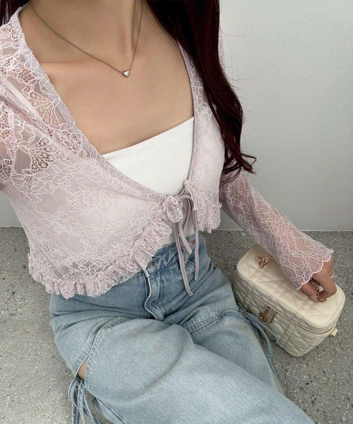 【one after another】蕾絲開衫