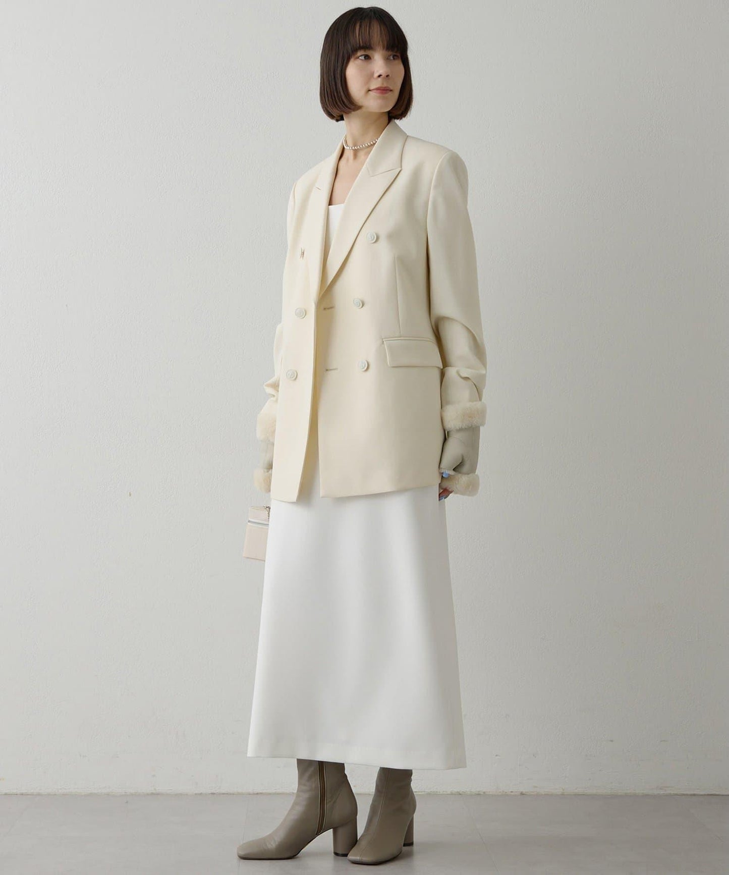 海軍風西裝外套