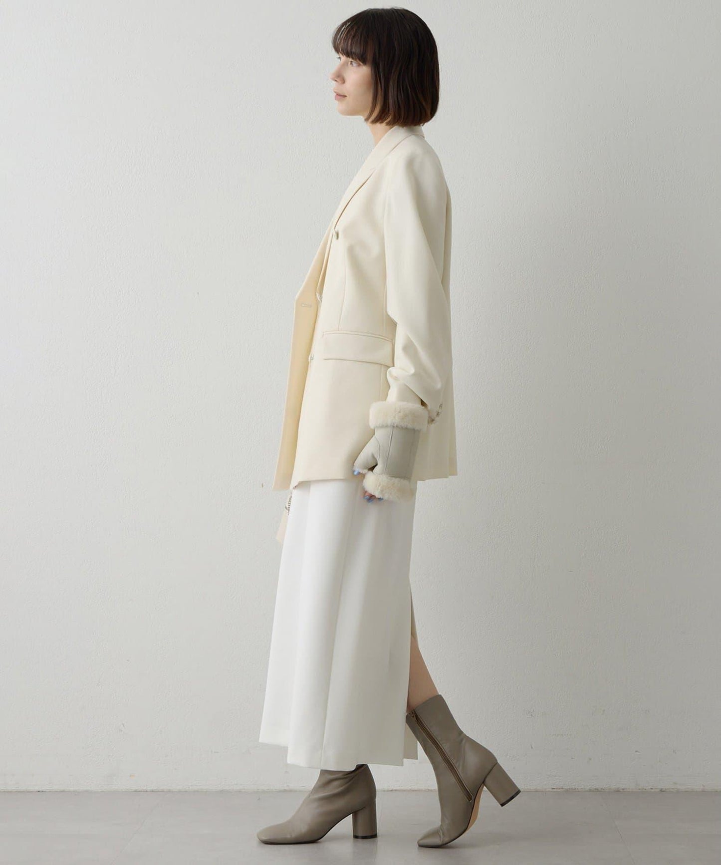 海軍風西裝外套