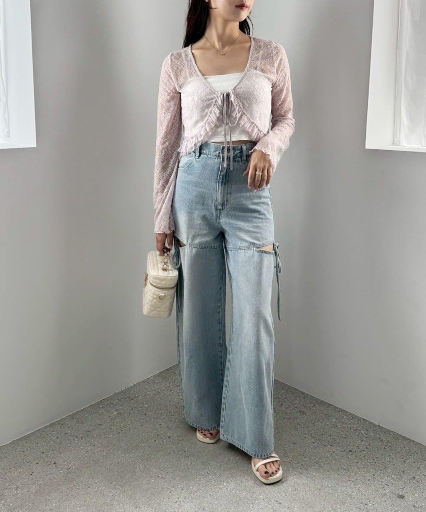 【one after another】蕾絲開衫