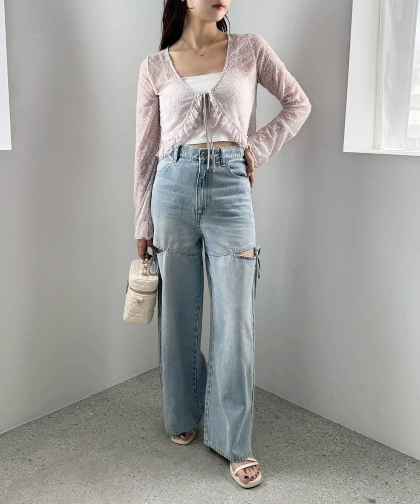 【one after another】蕾絲開衫