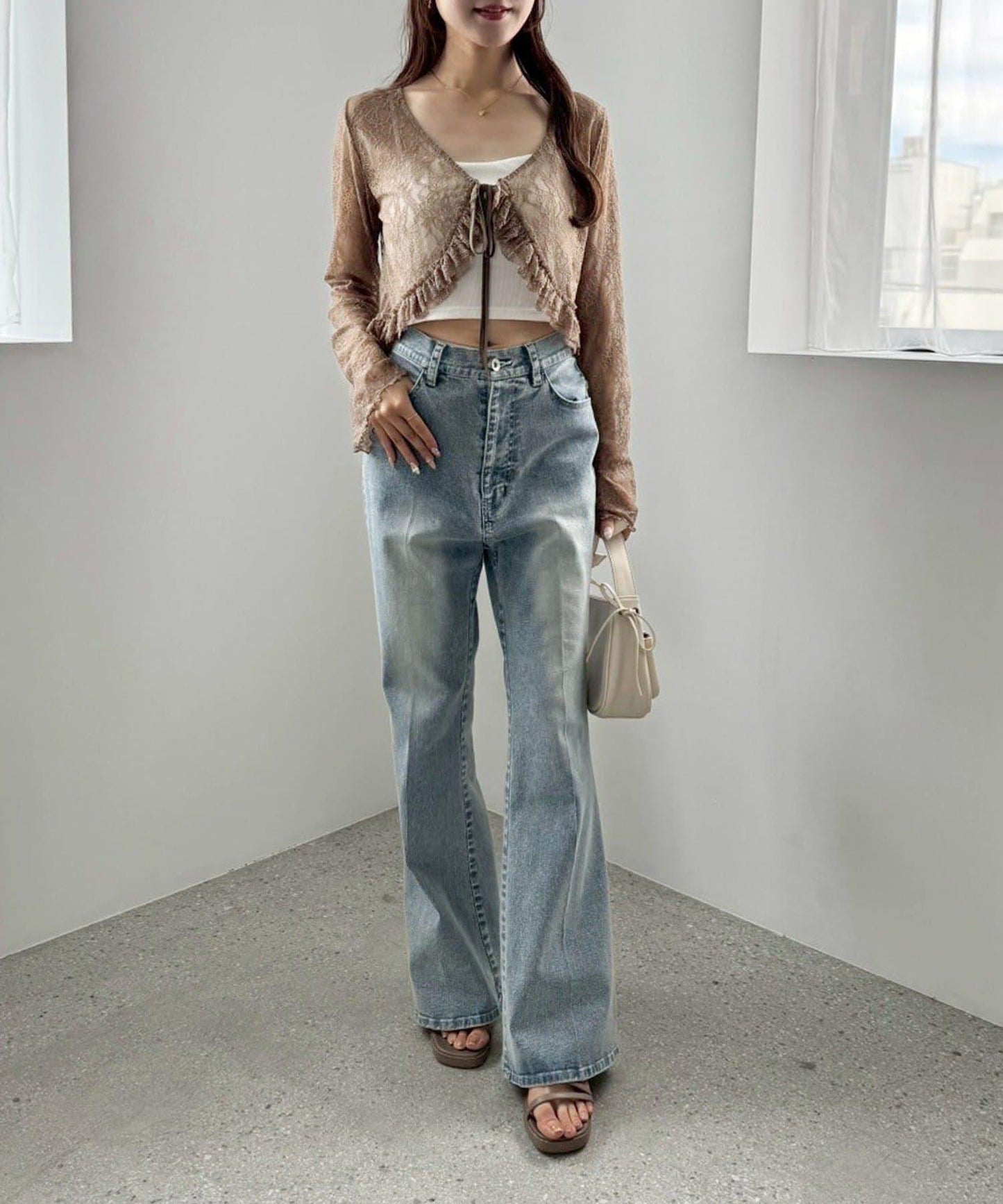 【one after another】蕾絲開衫