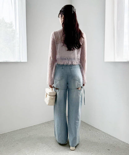 【one after another】蕾絲開衫