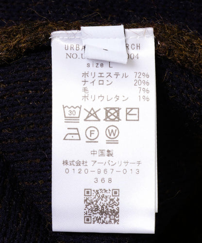 W面料針織套頭衫