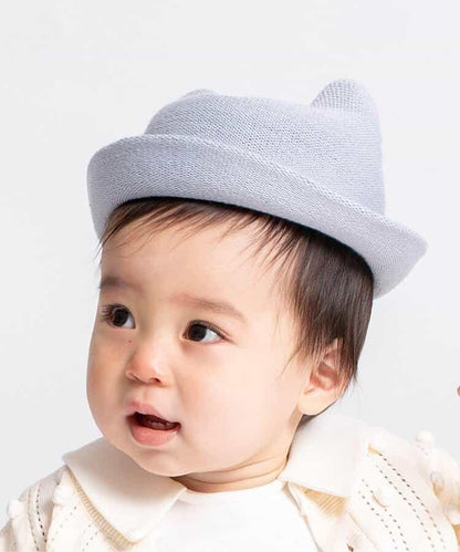 小熊嬰兒帽_UV防曬