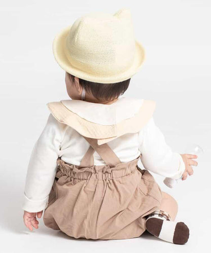 小熊嬰兒帽_UV防曬