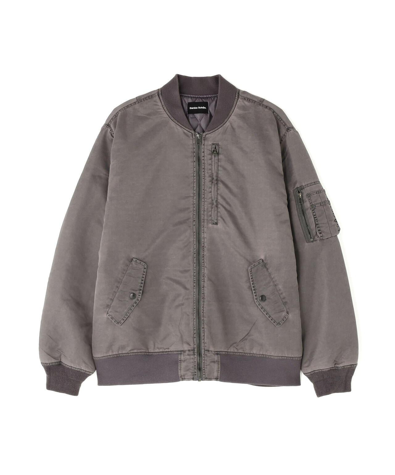 【&DEPOT限定】DankeSchon/NYLON MA-1尼龍飛行夾克