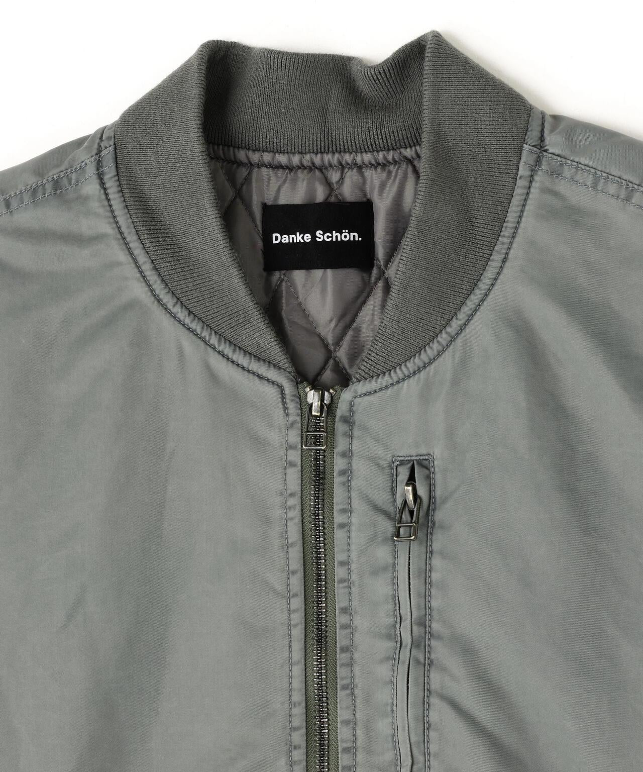 【&DEPOT限定】DankeSchon/NYLON MA-1尼龍飛行夾克