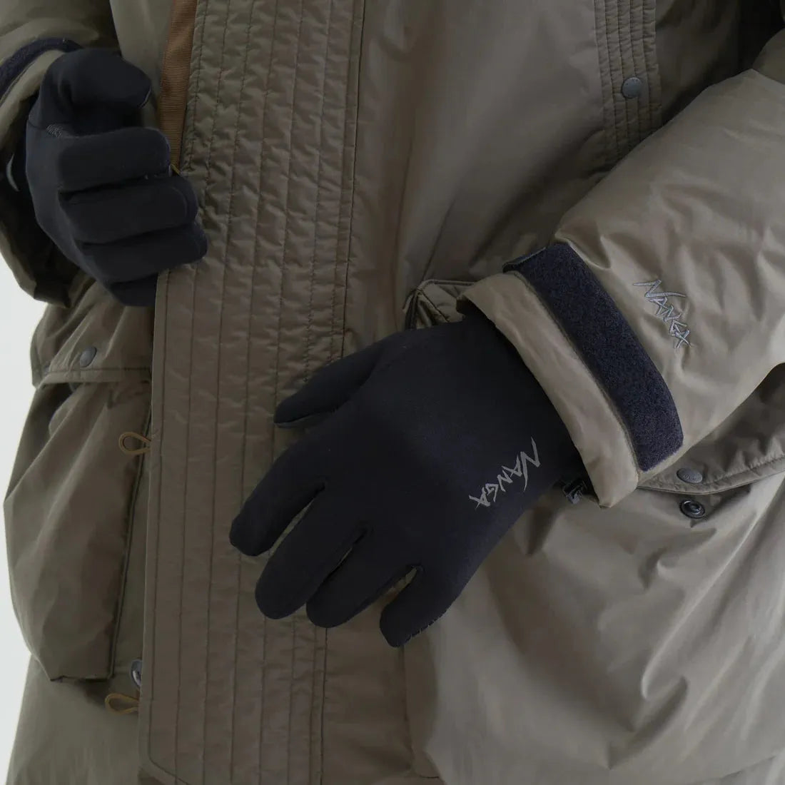 NANGA POLARTEC POWER STRETCH 彈力面料 手套