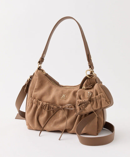 附迷你包掛飾抽繩包