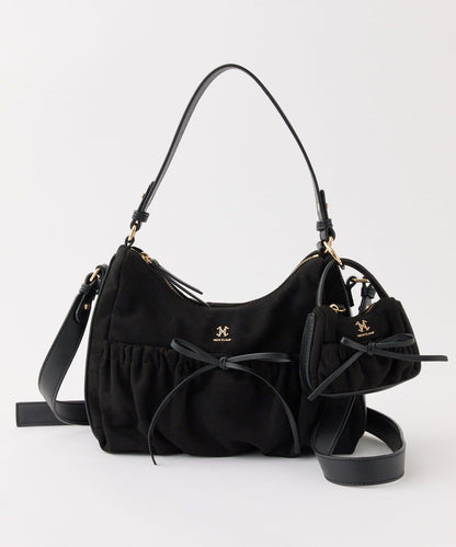 附迷你包掛飾抽繩包