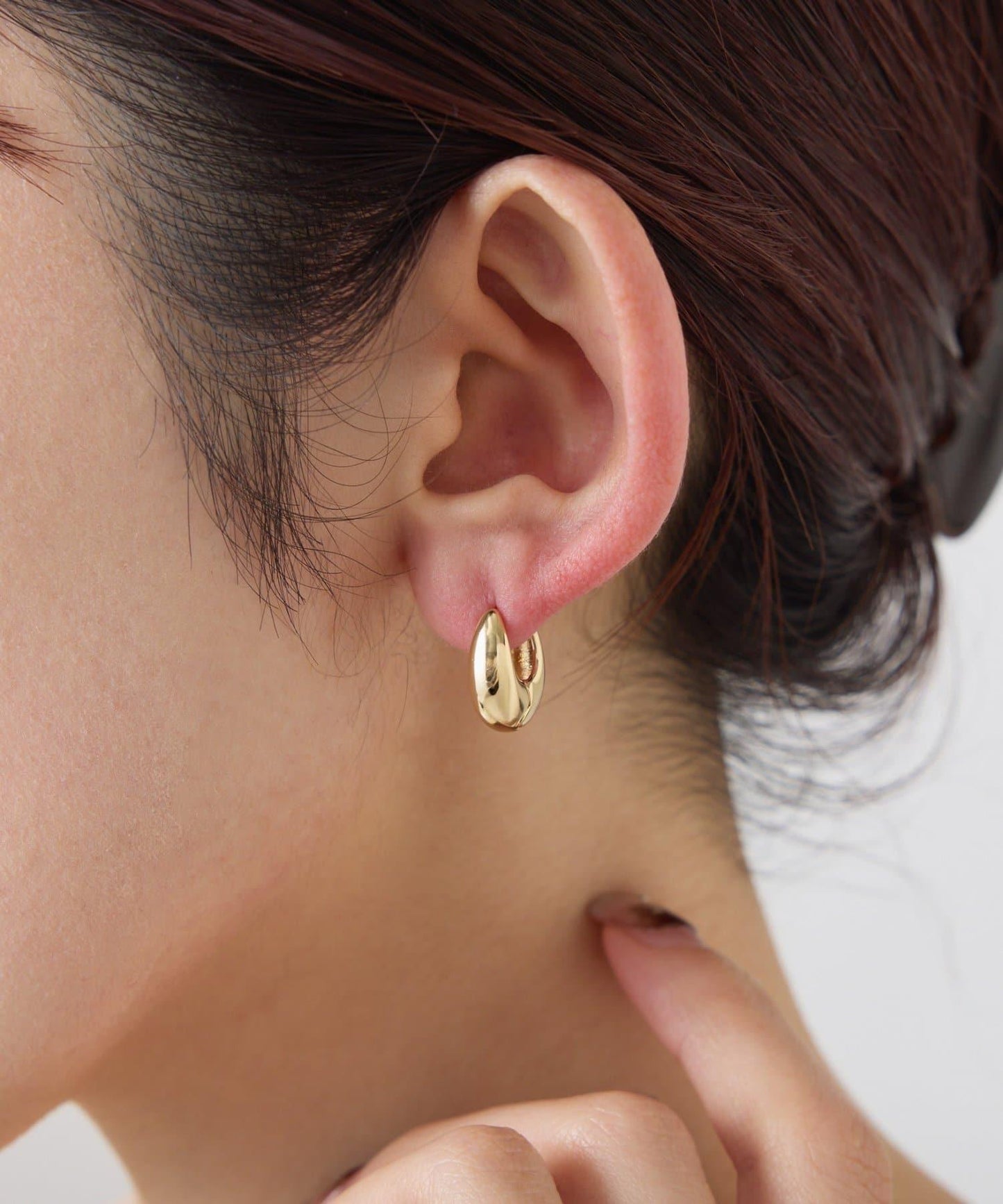 【PAPILLONNER/パピヨネ】2件套圈形耳環