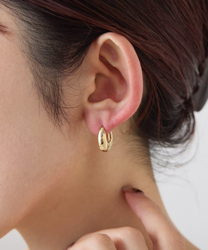 【PAPILLONNER/パピヨネ】2件套圈形耳環