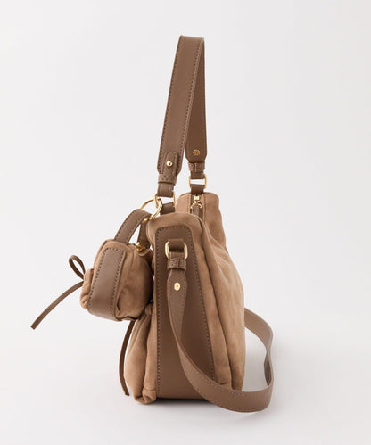 附迷你包掛飾抽繩包