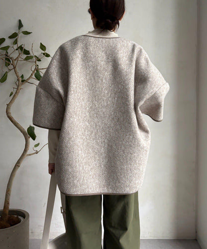 【DouDou】羊毛斗篷風外套