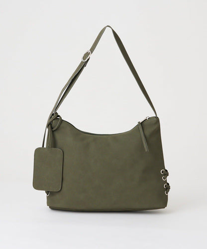 【Kastane】麂皮繫帶包