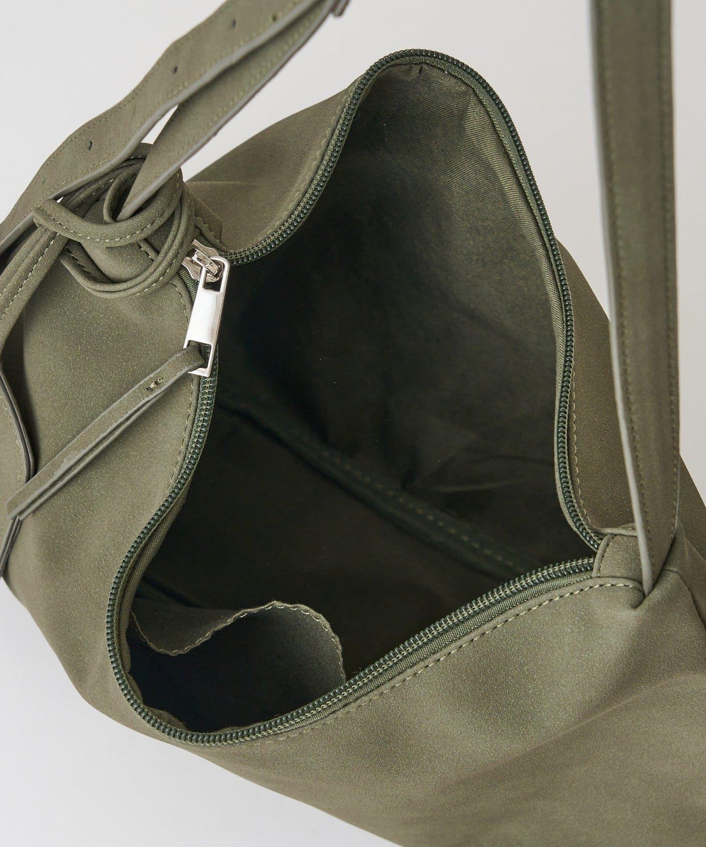 【Kastane】麂皮繫帶包