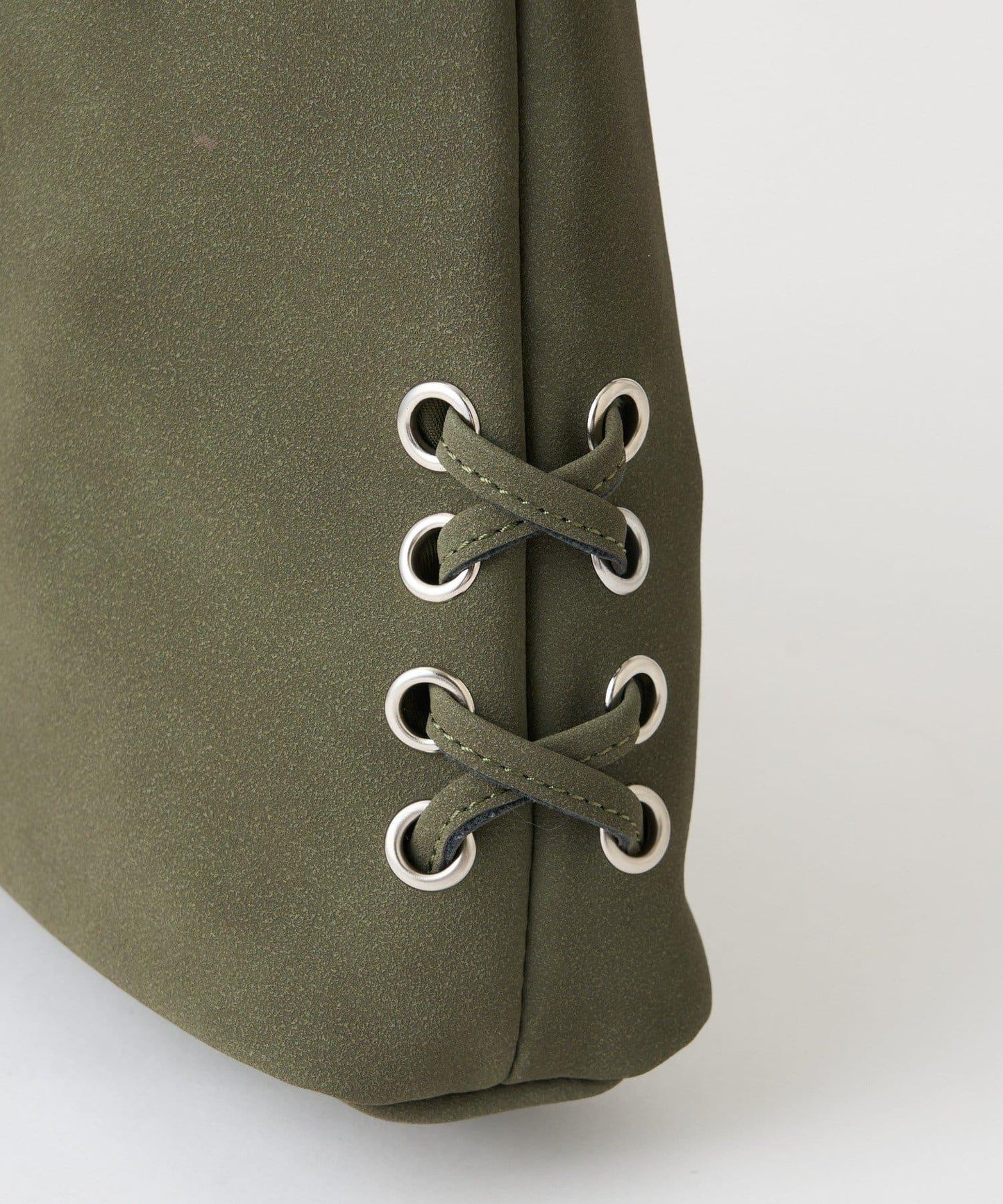 【Kastane】麂皮繫帶包