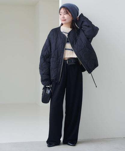 【Kastane】條紋仿馬海毛針織衫