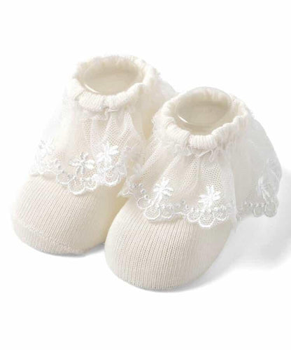 精緻蕾絲嬰兒襪