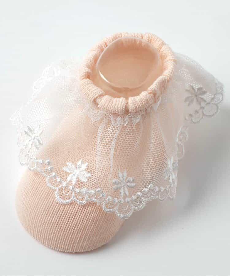 精緻蕾絲嬰兒襪