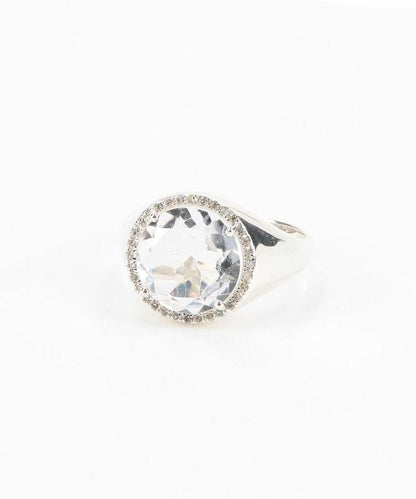 圓形水晶戒指
