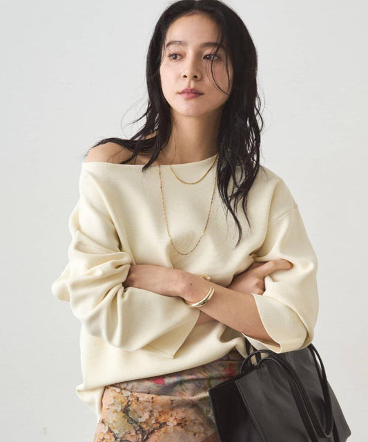 Loungedress 船領順滑針織針織衫