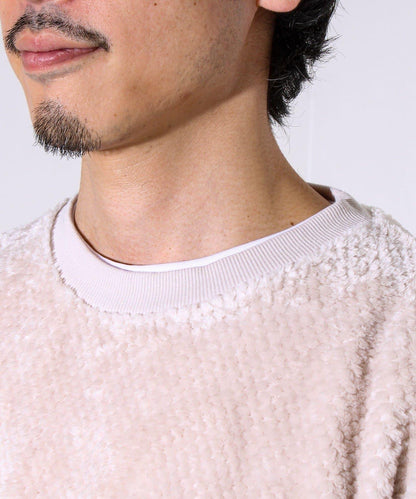 【柔軟溫暖】菠蘿絨圓領衛衣